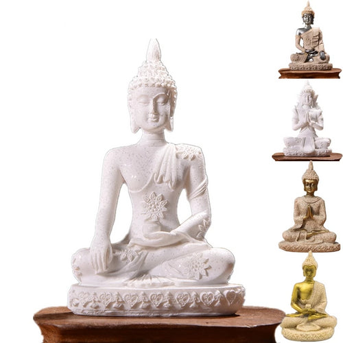 Sandstone Thailand Buddha Sculpture