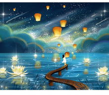 Load image into Gallery viewer, Frame River Hand Oil Painting