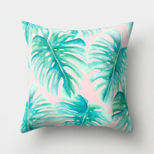 Load image into Gallery viewer, Tropical Leaf Cactus Cushion Cover