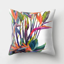 Load image into Gallery viewer, Tropical Leaf Cactus Cushion Cover