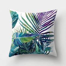 Load image into Gallery viewer, Tropical Leaf Cactus Cushion Cover