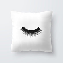 Load image into Gallery viewer, Marble Eye Lash Pillow Cover