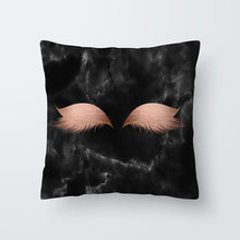 Load image into Gallery viewer, Marble Eye Lash Pillow Cover