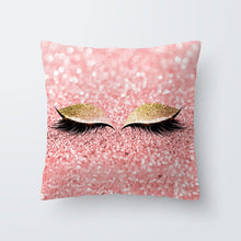 Load image into Gallery viewer, Marble Eye Lash Pillow Cover