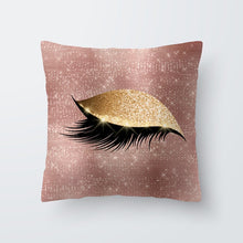 Load image into Gallery viewer, Marble Eye Lash Pillow Cover