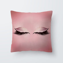Load image into Gallery viewer, Marble Eye Lash Pillow Cover
