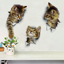 Load image into Gallery viewer, Cute Cat Wall Sticker