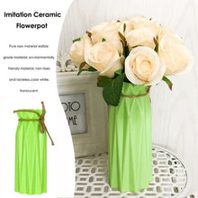 Load image into Gallery viewer, Origami Ceramic Vase