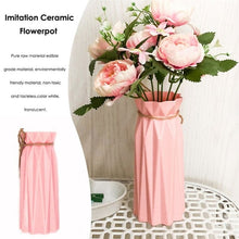 Load image into Gallery viewer, Origami Ceramic Vase