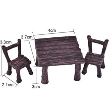 Load image into Gallery viewer, Table Chair Resin Decoration