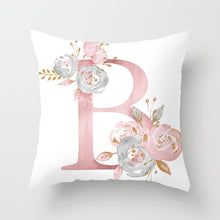 Load image into Gallery viewer, Pink Letter Decorative Pillow Cushion Covers