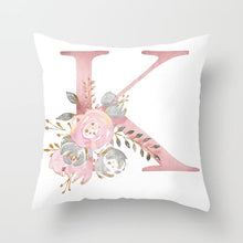 Load image into Gallery viewer, Pink Letter Decorative Pillow Cushion Covers