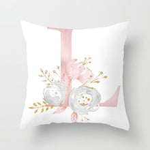 Load image into Gallery viewer, Pink Letter Decorative Pillow Cushion Covers