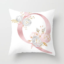 Load image into Gallery viewer, Pink Letter Decorative Pillow Cushion Covers