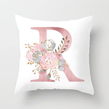 Load image into Gallery viewer, Pink Letter Decorative Pillow Cushion Covers