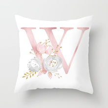 Load image into Gallery viewer, Pink Letter Decorative Pillow Cushion Covers
