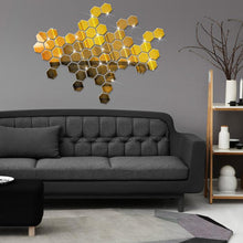 Load image into Gallery viewer, Hexagon Vinyl Removable Wall Sticker