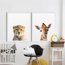 Load image into Gallery viewer, Baby Animals Art Print Poster