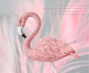 Flamingo Figurine Animal Statue
