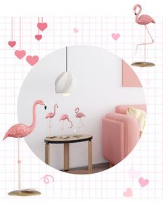 Flamingo Figurine Animal Statue
