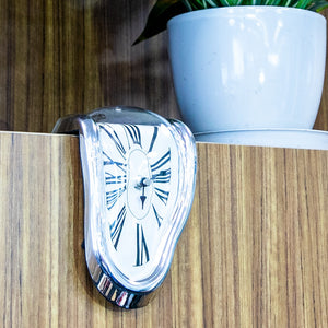 Melting Distorted Wall Clock