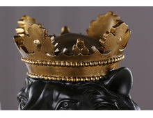 Load image into Gallery viewer, Crown Lion Statue