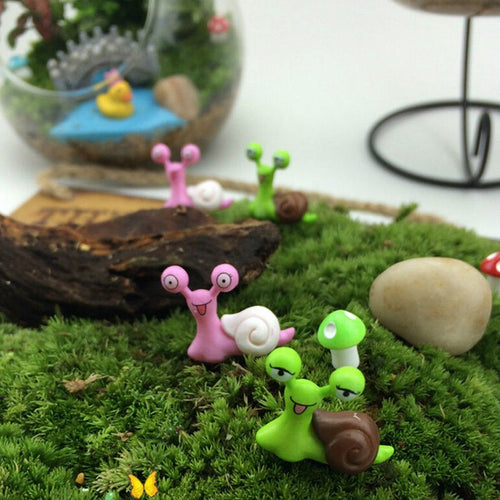 Mini Snails Micro Potted Figurine