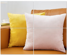 Load image into Gallery viewer, Velvet Pillow Solid Cover