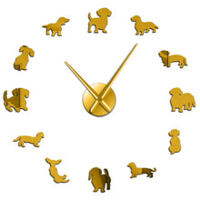 Load image into Gallery viewer, Giant Animal Wall Clock