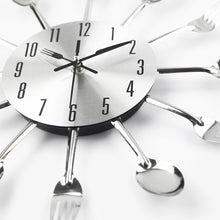 Load image into Gallery viewer, Creative Spoon Fork Wall Clock