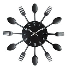 Load image into Gallery viewer, Creative Spoon Fork Wall Clock