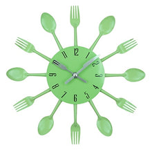 Load image into Gallery viewer, Creative Spoon Fork Wall Clock