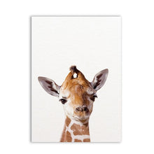 Load image into Gallery viewer, Baby Animals Art Print Poster