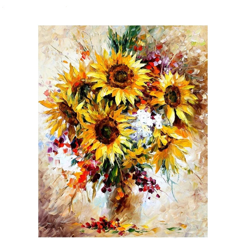 Sunflower Digital Painting