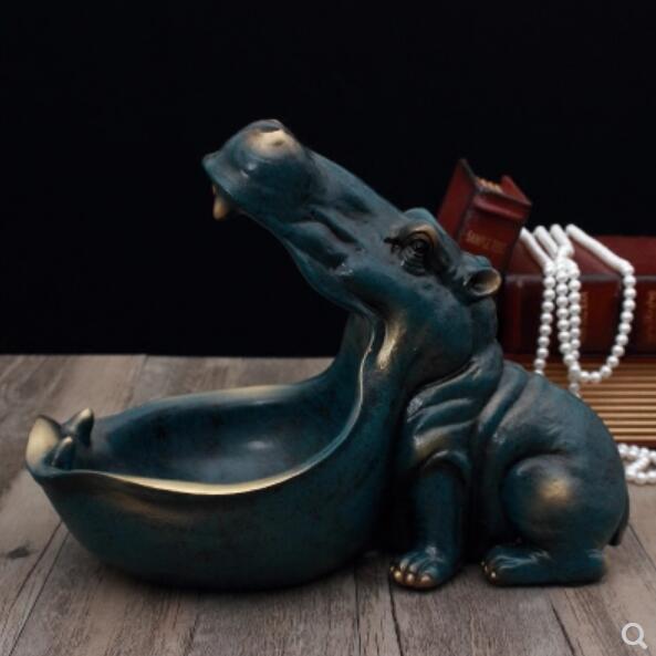 Hippopotamus Statue Decoration