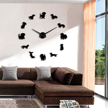 Load image into Gallery viewer, Giant Animal Wall Clock