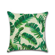 Load image into Gallery viewer, Tropical Plants Cushion Cover