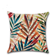Load image into Gallery viewer, Tropical Plants Cushion Cover