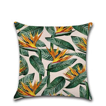 Load image into Gallery viewer, Tropical Plants Cushion Cover