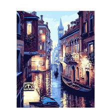 Load image into Gallery viewer, Modern Wall Art Landscape Acrylic Paint