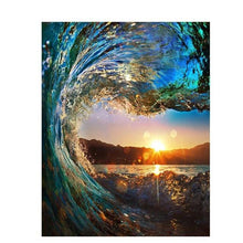 Load image into Gallery viewer, Modern Wall Art Landscape Acrylic Paint