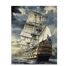 Load image into Gallery viewer, Modern Wall Art Landscape Acrylic Paint