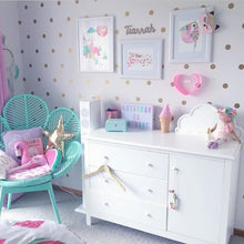 Load image into Gallery viewer, Polka Dots Baby Room Wall Sticker