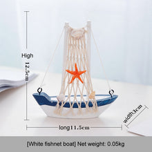 Load image into Gallery viewer, Creative Sailboat Decor Miniature