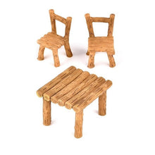 Load image into Gallery viewer, Table Chair Resin Decoration