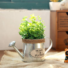 Load image into Gallery viewer, Vintage Bucket Flower Vase