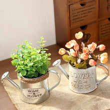 Load image into Gallery viewer, Vintage Bucket Flower Vase