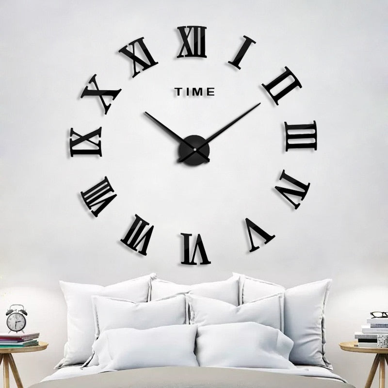 Digital Antique Style Wall Clock