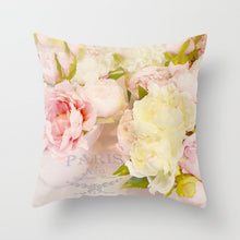Load image into Gallery viewer, Rose Flower Throw Pillow Cover