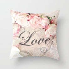 Load image into Gallery viewer, Rose Flower Throw Pillow Cover